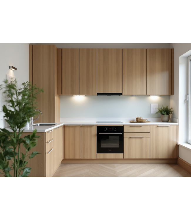 Modifolia HOUTLOOK IVOOR STREEP  PLAKFOLIE