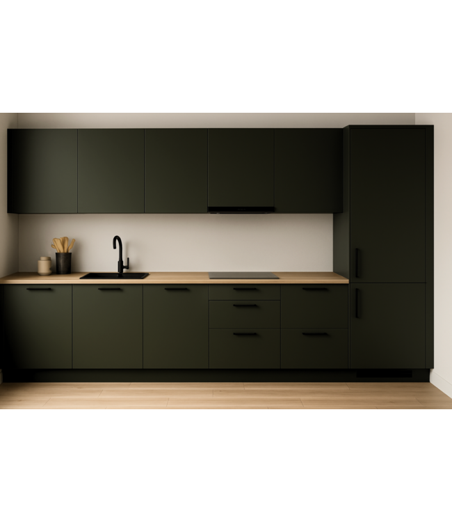 Modifolia MAT ARMY GROEN PLAKFOLIE