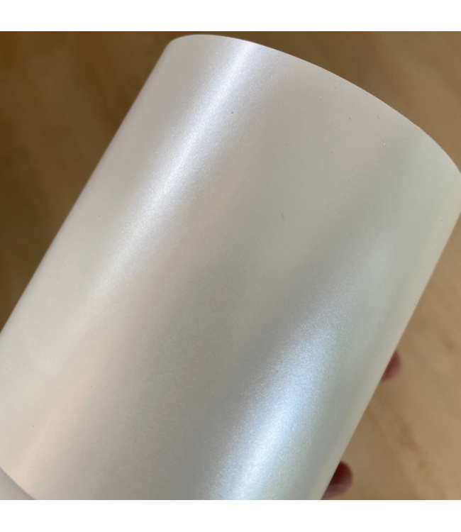 Modifolia MAT WIT PEARL METALLIC PLAKFOLIE