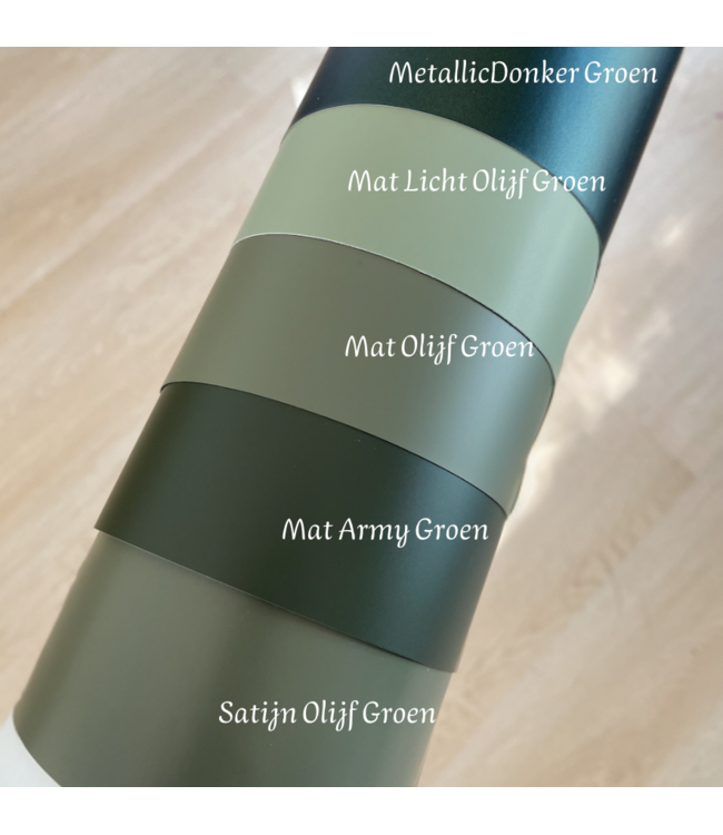 Modifolia MAT OLIJFGROEN PLAKFOLIE