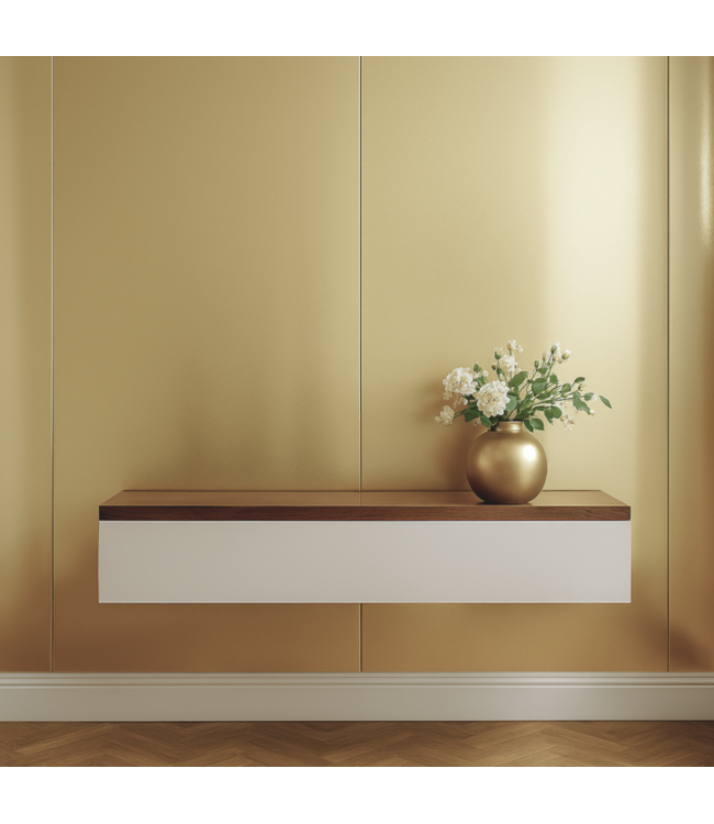 Modifolia GLANS METALLIC CHAMPAGNE GOUD PLAKFOLIE