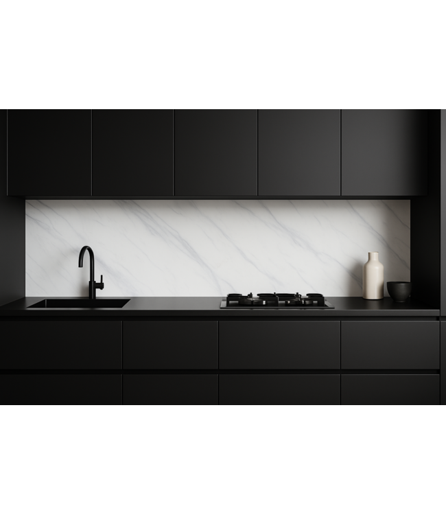 Modifolia MARMERLOOK WIT ZACHTE ADER PLAKFOLIE - Copy