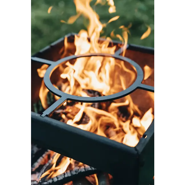 FireBox Wokhouder – Inzetstuk voor Wokpannen op Open Vuur