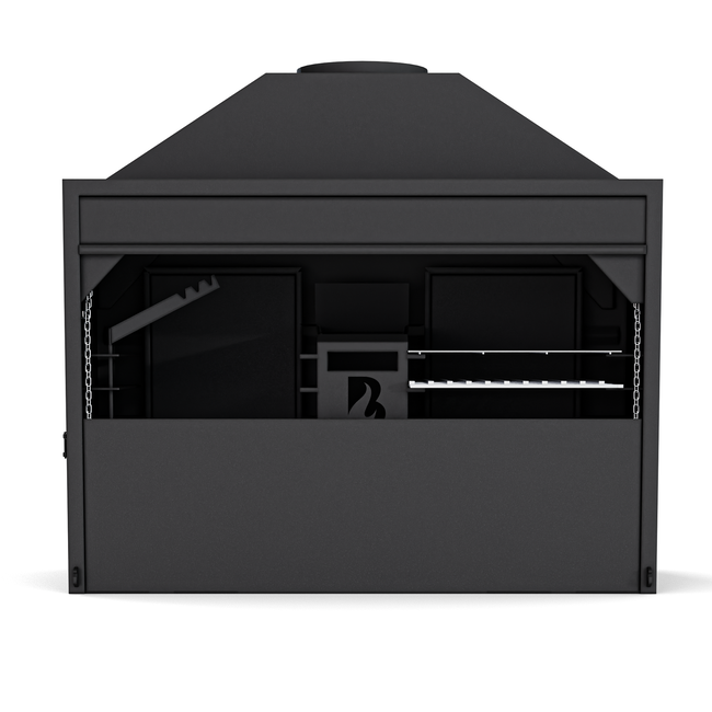 BRANT Inbouw Braai 1200 – Houtgestookte BBQ voor Buitenkeukens