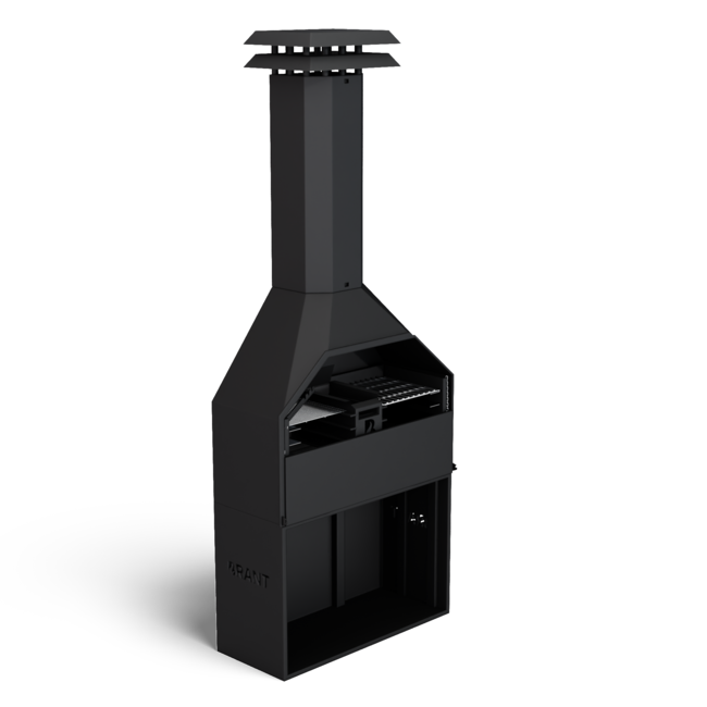 BRANT Vrijstaande Braai 120 cm – Zuid-Afrikaanse BBQ