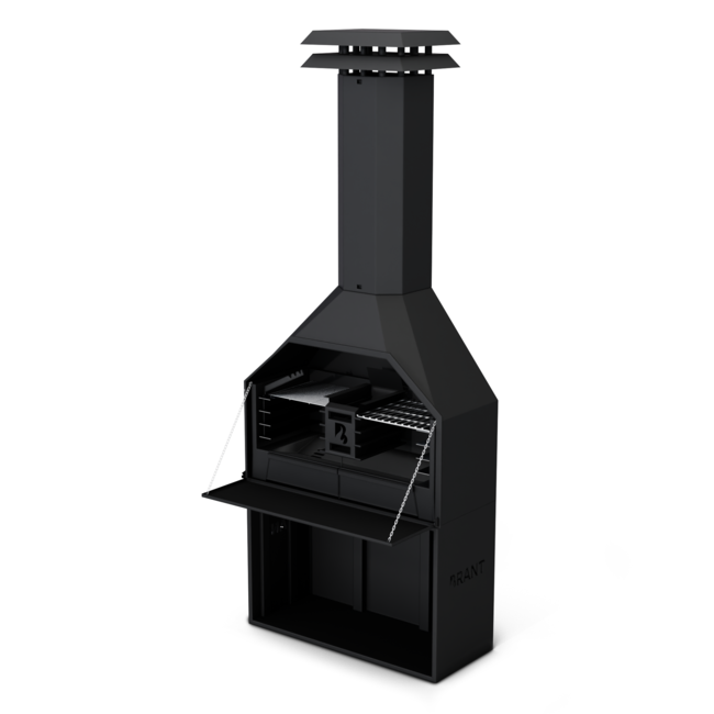 BRANT Vrijstaande Braai 120 cm – Zuid-Afrikaanse BBQ