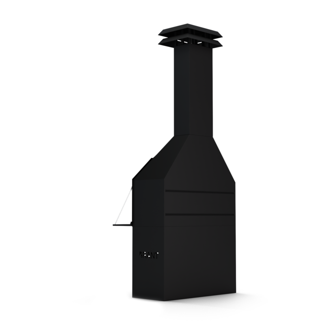 BRANT Freistehender Braai 120 cm – Südafrikanischer BBQ-Grill & Außenkamin | BRANT