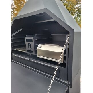 BRANT Pizzaoven voor de Braai | Houtgestookte pizza’s met 20mm pizzasteen