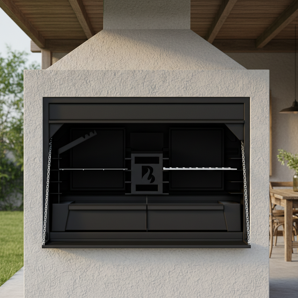 Stap voor stap een inbouwbraai installeren