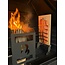 BRANT Rookplank Berkenhout | Verstelbaar RVS Frame voor Braai, Kamado & OFYR
