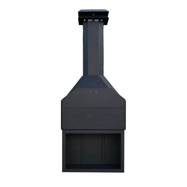 BRANT Freistehender Braai 120 cm – Südafrikanischer BBQ-Grill & Außenkamin | BRANT