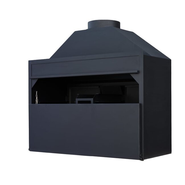 BRANT Inbouw Braai 1200 – Houtgestookte BBQ voor Buitenkeukens