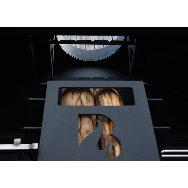 BRANT Inbouw Braai 1200 – Houtgestookte BBQ voor Buitenkeukens