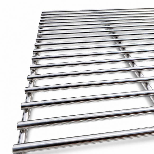 RVS grillrooster voor de Braai 45 x 43 cm – met 8 mm spijlen