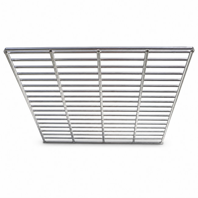 Edelstahl-Grillrost für den Braai 45 x 43 cm – mit 8-mm-Streben