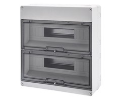 Gewiss DIN Behuizing 2x18 Modules IP55