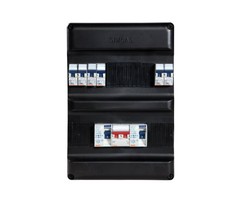 Gewiss Groepenkast 1Fase 230V / 2x Aardlek / 6x Groep