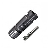Stäubli MC4 connector male 4/6mm²  (5,5-7,4mm kabeldiameter)