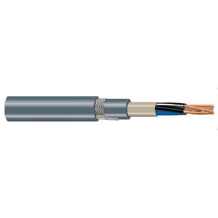 Friand Grondkabel YMvKas 4x2.5mm² Dca-s2,d2,a3 100mtr.