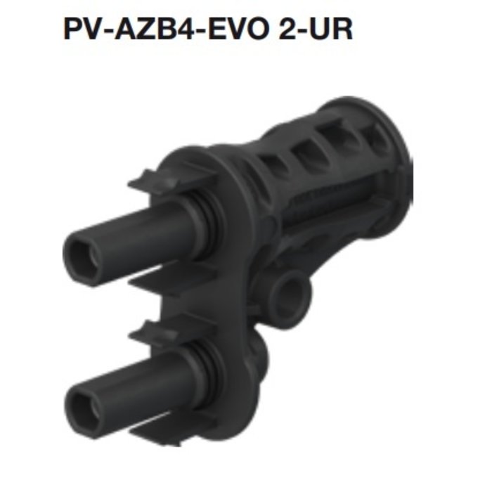 Stäubli Splitter Staubli MC4 PV-AZB4-EVO 2-UR M-FF