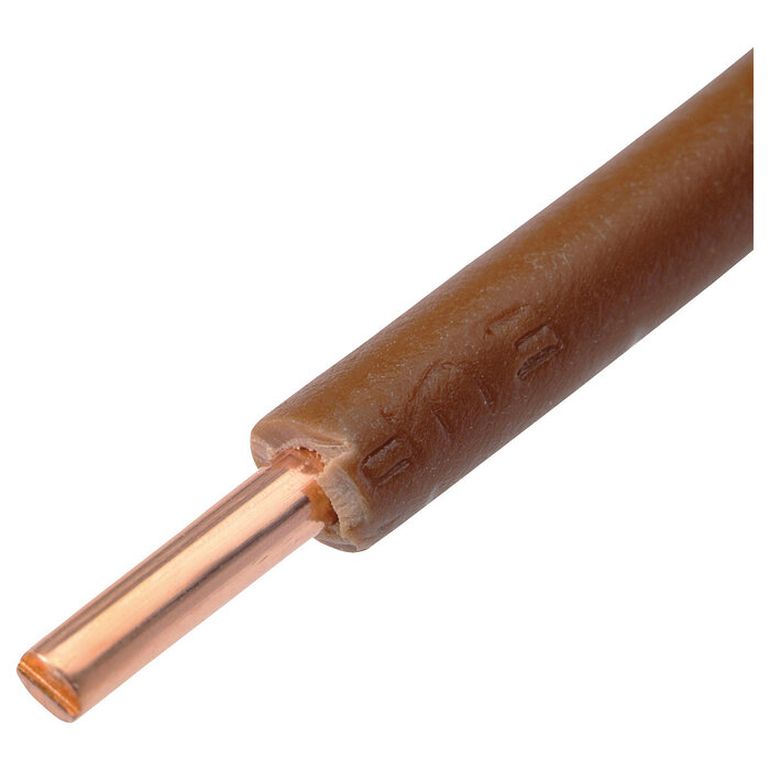 FDM Installatiedraad VD / VOB H07V-U 100 meter. Eca