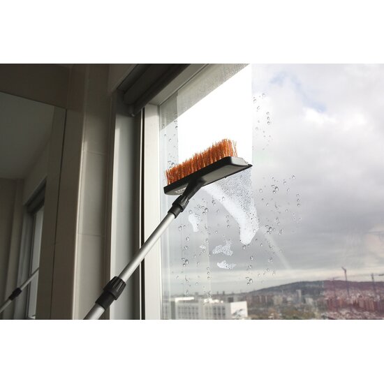 Shine for your daily cleaning Shine - Waterbezem - Wasborstel - Hoge druk bezem - Geschikt voor terras, auto of boot