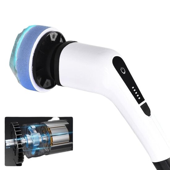 Shine for your daily cleaning Shine - 7 in 1 - Elektrische reinigingsborstel - 360º draaibaar