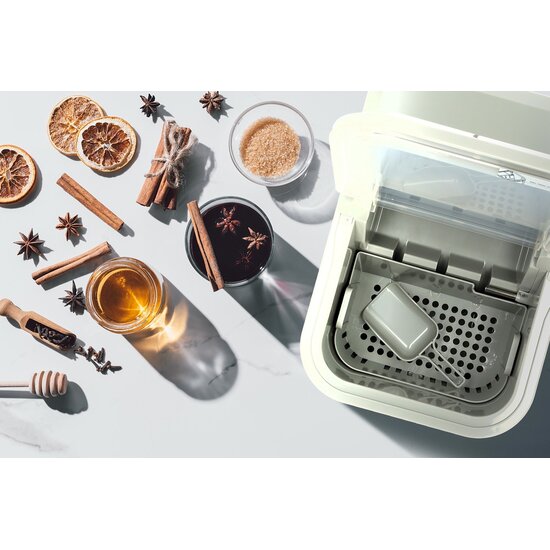 TZS First Austria TZS First Austria - IJsblokjesmachine - Incl. schep en lekbak - 2.2L - Wit - 5104