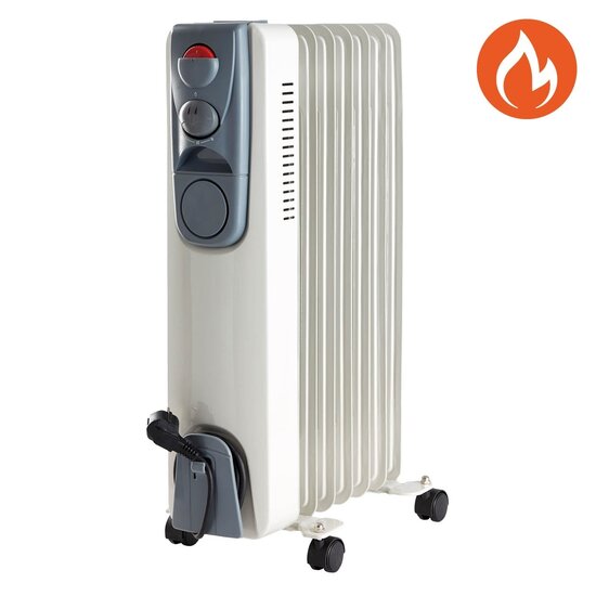 Deski Olie Radiator - 7 standen- 1500 W