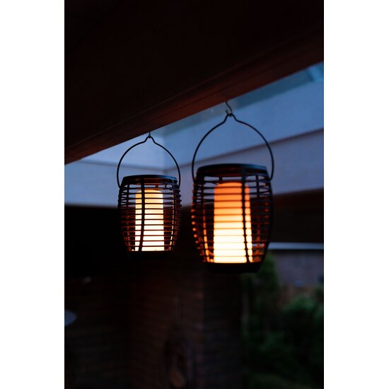 FlinQ FlinQ - Torch - Solar Tuinfakkels - Tuinverlichting op zonne-energie - Tuinlantaarns - Padverlichting - 2-pack