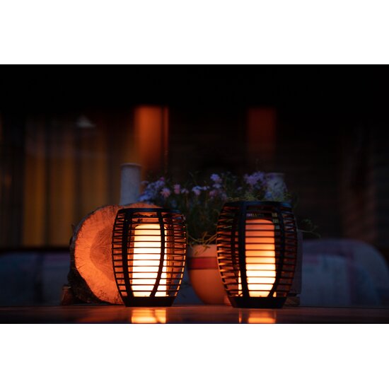 FlinQ FlinQ - Torch - Solar Tuinfakkels - Tuinverlichting op zonne-energie - Tuinlantaarns - Padverlichting - 2-pack