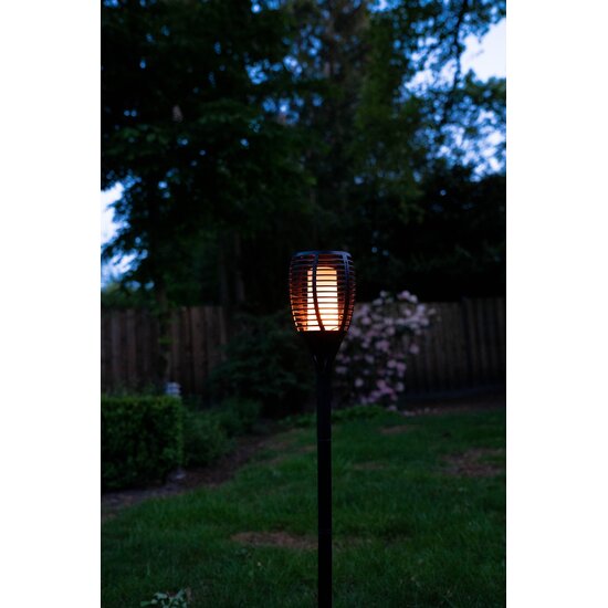 FlinQ FlinQ - Torch - Solar Tuinfakkels - Tuinverlichting op zonne-energie - Tuinlantaarns - Padverlichting - 2-pack