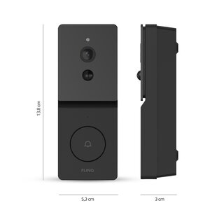 FlinQ - Smart Video Doorbell - Deurbel - Slimme deurbel