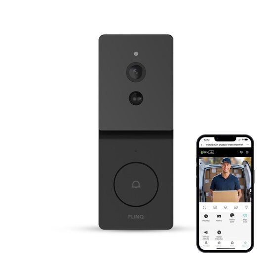 FlinQ FlinQ - Smart Video Doorbell - Deurbel - Slimme deurbel