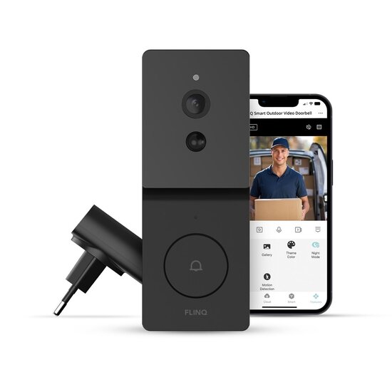 FlinQ FlinQ - Smart Video Doorbell - Deurbel - Slimme deurbel