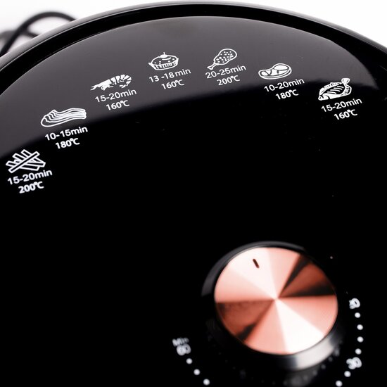 Nexxt Nexxt Mini Airfryer 2.6 Liter – Bakken, Grillen, Braden en Meer