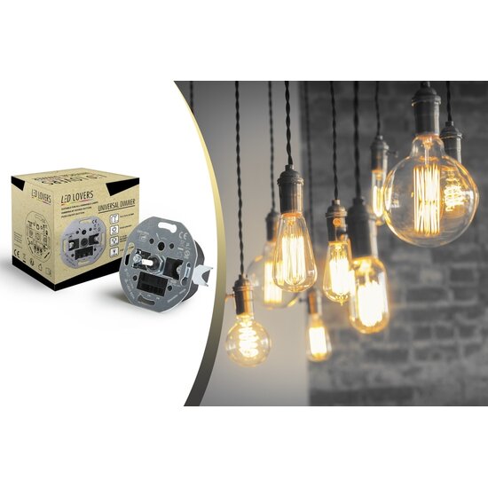 Led Lovers Led Lovers - LED Dimmer - Geschikt voor alle dimbare lampen
