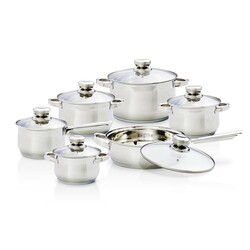 Magnani - Pannenset - RVS - 12-delig