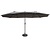 909 outdoor 909 Outdoor - Dubbele Parasol - Zwart - 4,5 M lang