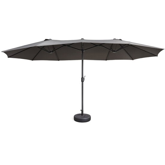 909 outdoor 909 Outdoor - Dubbele Parasol - Zwart - 4,5 M lang
