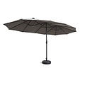 909 outdoor 909 Outdoor - Dubbele Parasol - Zwart - 4,5 M lang