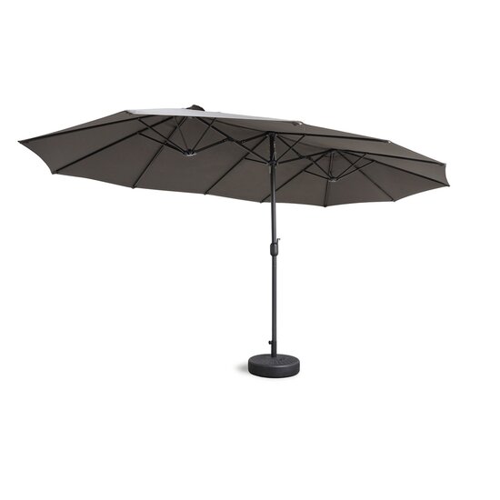909 outdoor 909 Outdoor - Dubbele Parasol - Zwart - 4,5 M lang