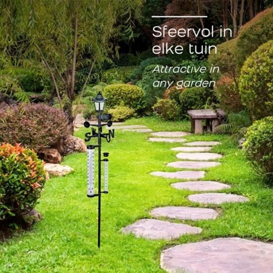 Webshop Outlet Solar Weerstation – 3-in-1 - Meteorologie-instrument