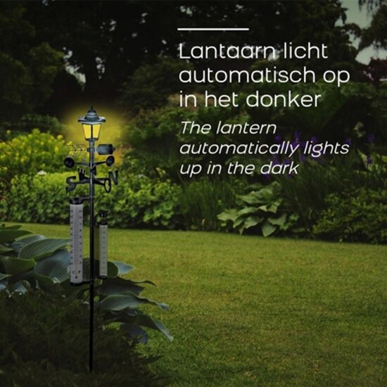 Webshop Outlet Solar Weerstation – 3-in-1 - Meteorologie-instrument