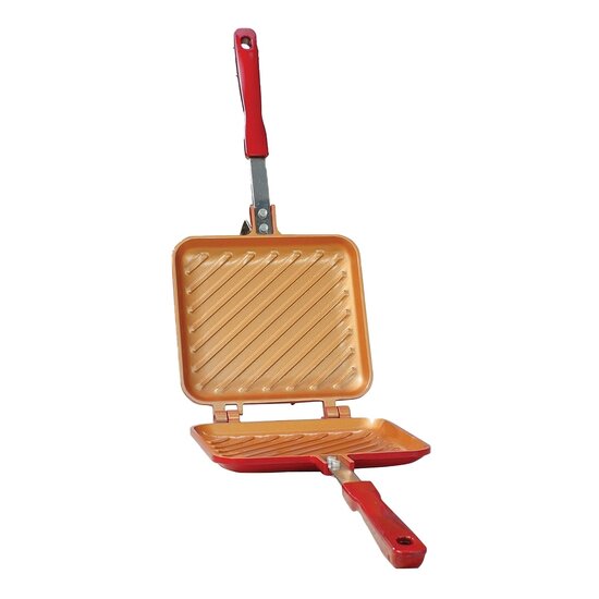 Webshop Outlet Red Copper Flipwich Tosti-IJzer – De Ultieme Tosti-Maker
