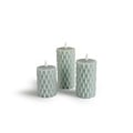 Lifa Living Lifa Living LED Kaars Set/3 met Wax en Kabelpatroon