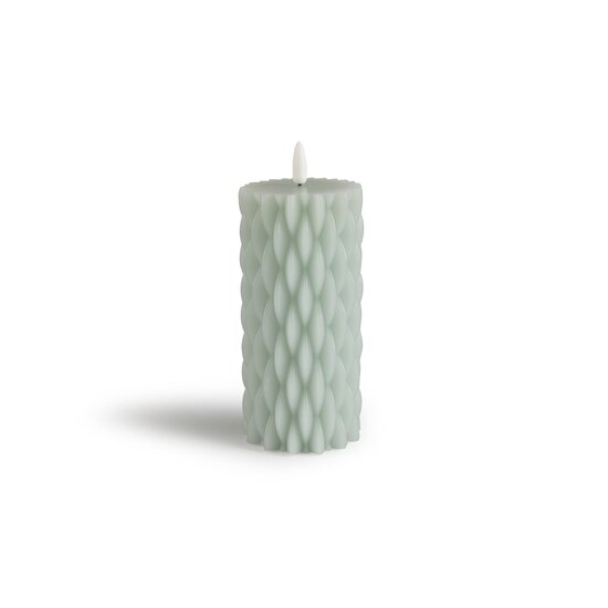 Lifa Living Lifa Living LED Kaars Set/3 met Wax en Kabelpatroon