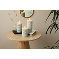 Lifa Living Lifa Living LED Kaars Set/3 met Wax en Kabelpatroon
