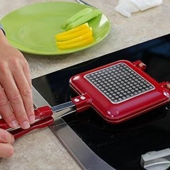 Webshop Outlet Red Copper Flipwich Tosti-IJzer – De Ultieme Tosti-Maker
