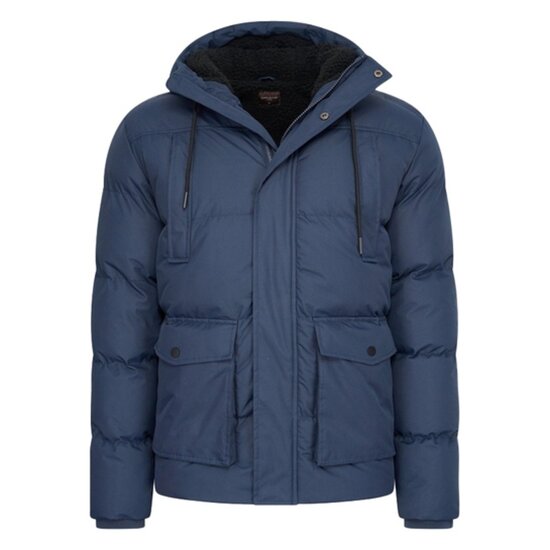 Cappuccino Cappuccino Italia Moorland Winterjas met Capuchon